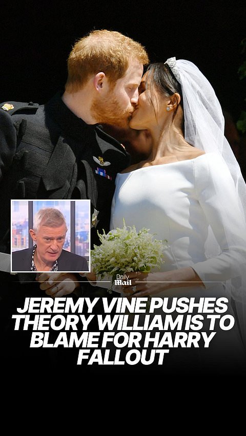 Jeremy Vine pushes theory William is to blame for Harry fallout