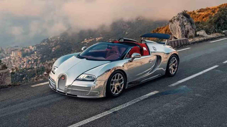 Bugatti restores one-of-a-kind Veyron with mirror-finish aluminum and ...