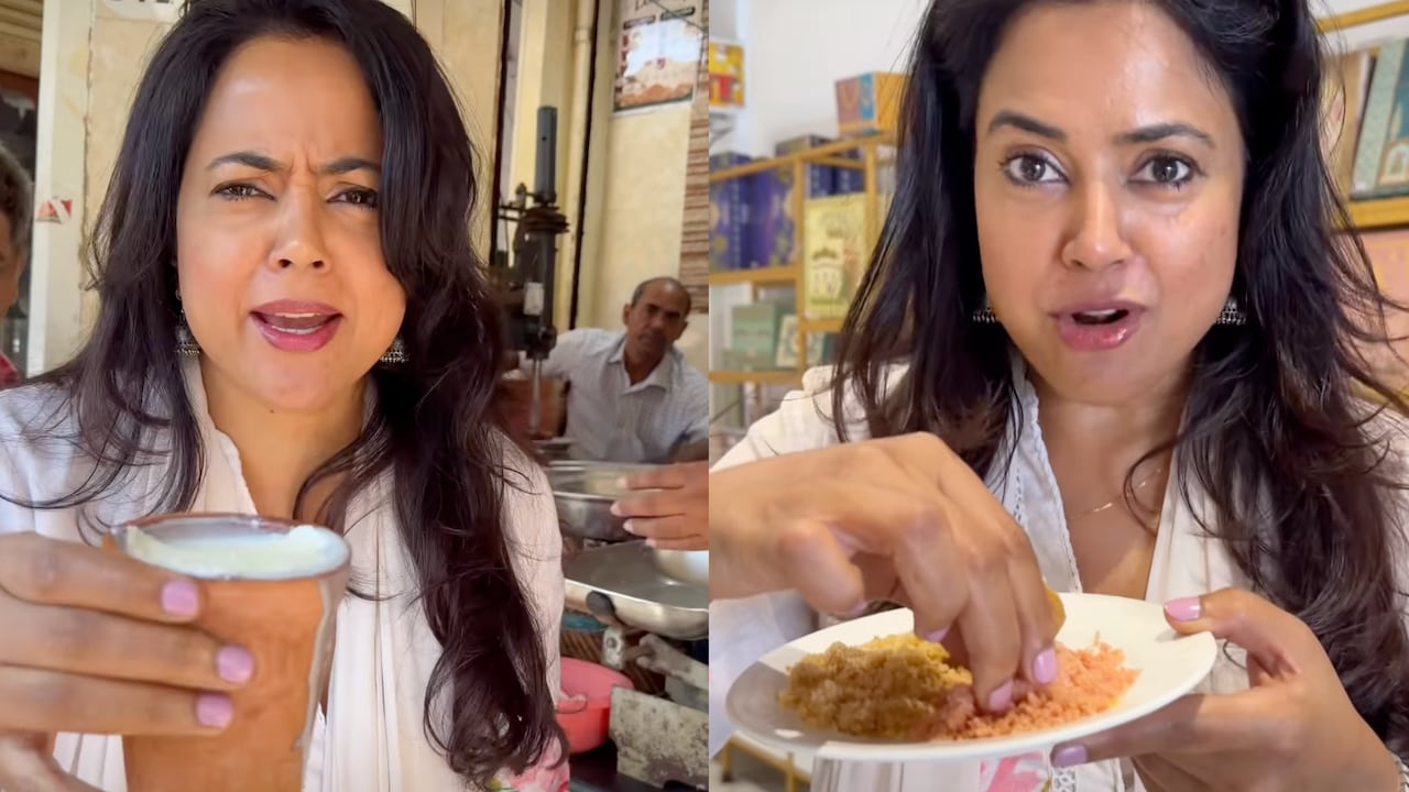 Video: Sameera Reddy's Jaipur food trail features lassi, kachoris and ...
