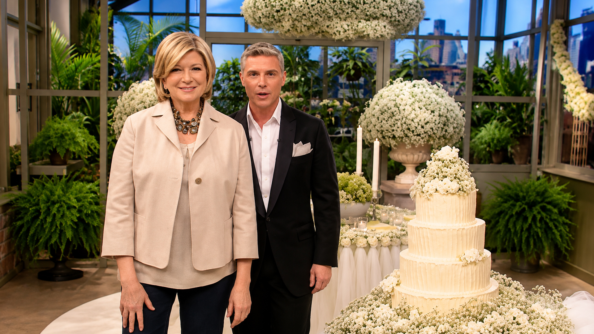 An enchanting woodland tablescape inspired by a lush greenhouse