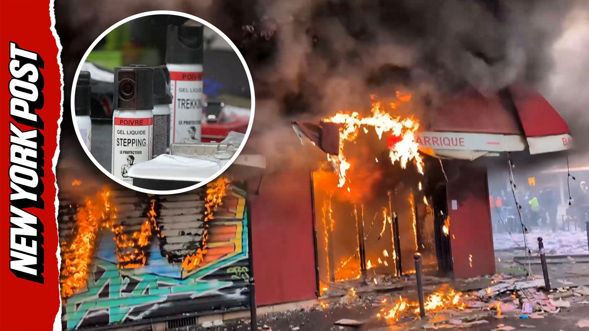 Paris business owners stock up on weapons and pepper spray for round 2 ...