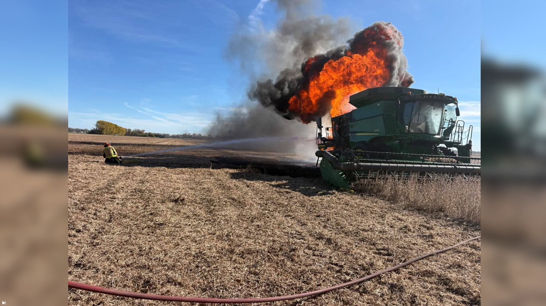 Larimore fire department responds to multiple combine fires, issues ...