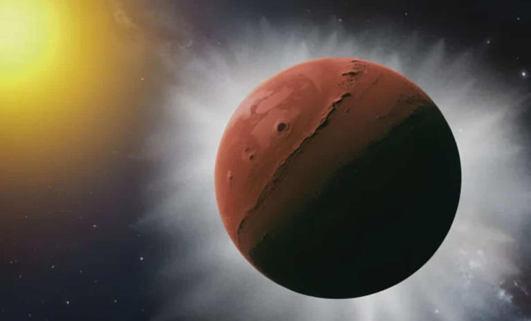 This giant planet is twice as wide as Jupiter but has the density of a ...