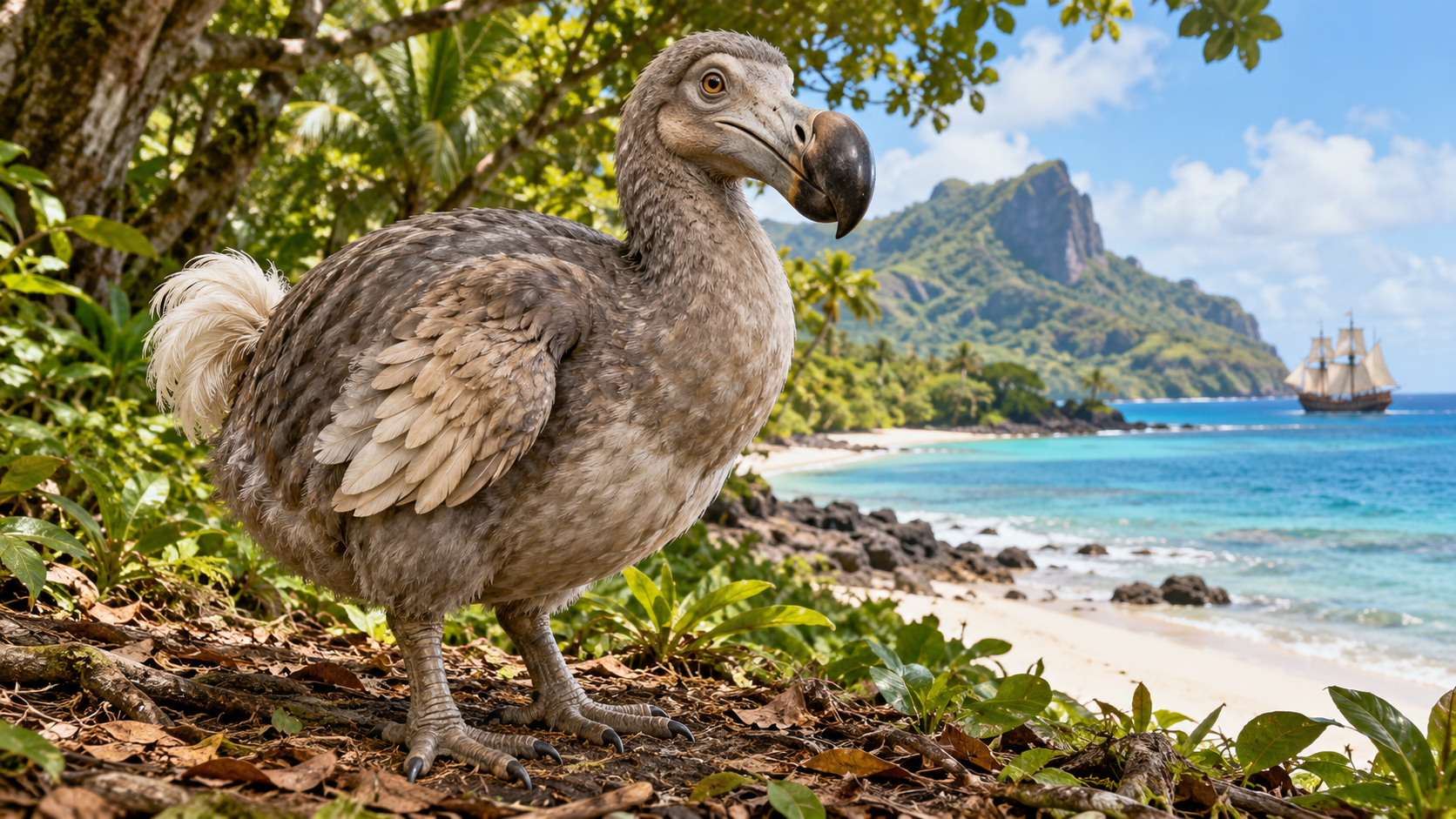The Dodo’s island paradise on Mauritius became an extinction trap after ...
