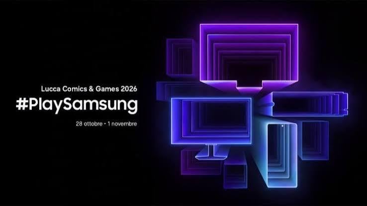 Lucca Comics & Games 2026 con PLAY SAMSUNG