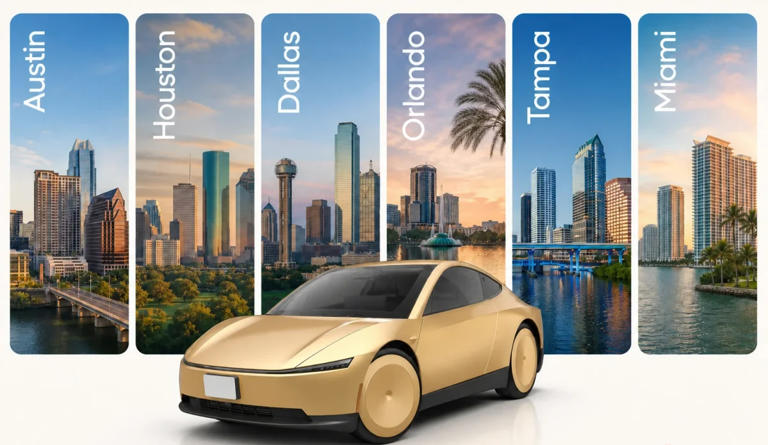 Robotaxi Tesla, svelati i numeri: oltre 5 milioni di km e zero feriti