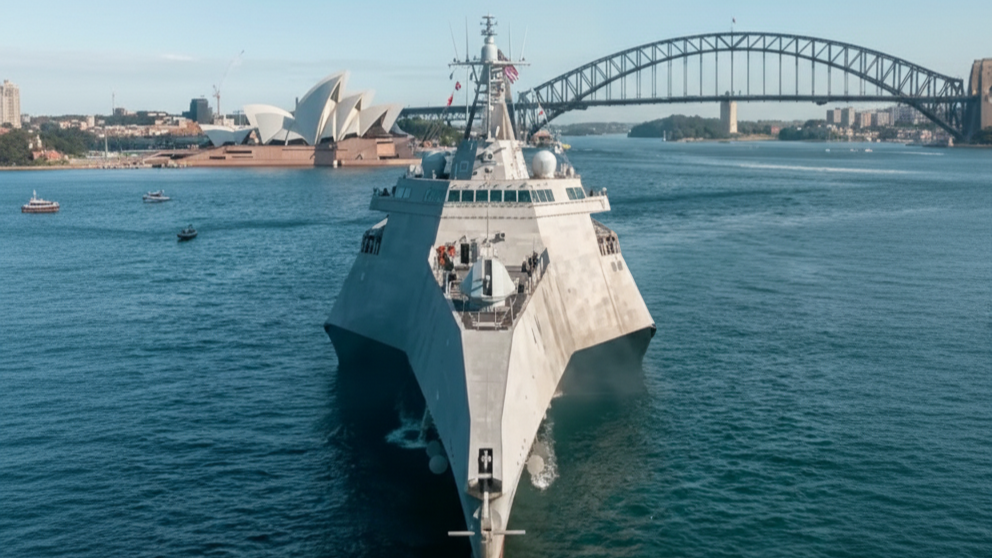 Throwback to how the Independence-class littoral combat ship tops 44 knots