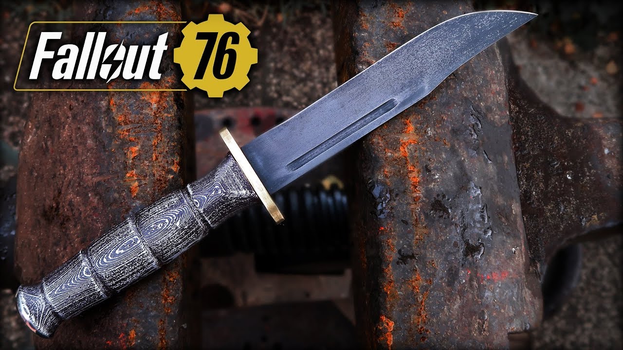 I made a real Fallout 76 combat knife 🔥