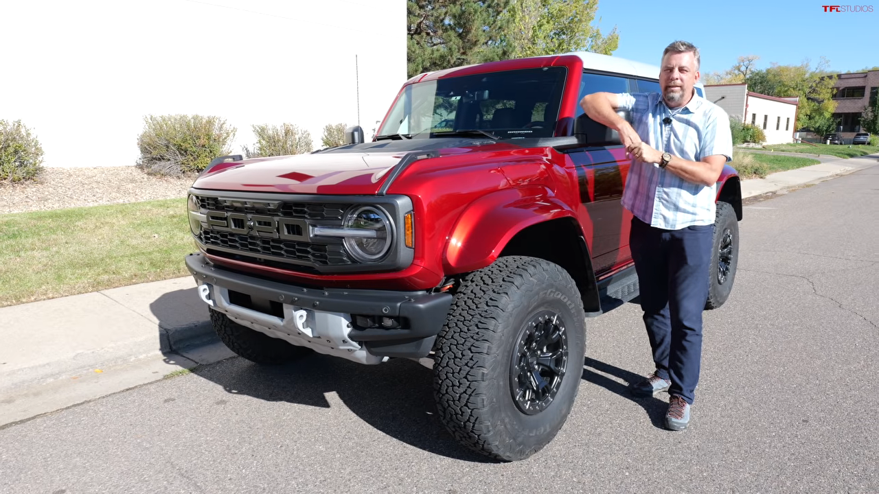 The Ford Bronco Raptor can tow up to 4,500 pounds - but its rear ...
