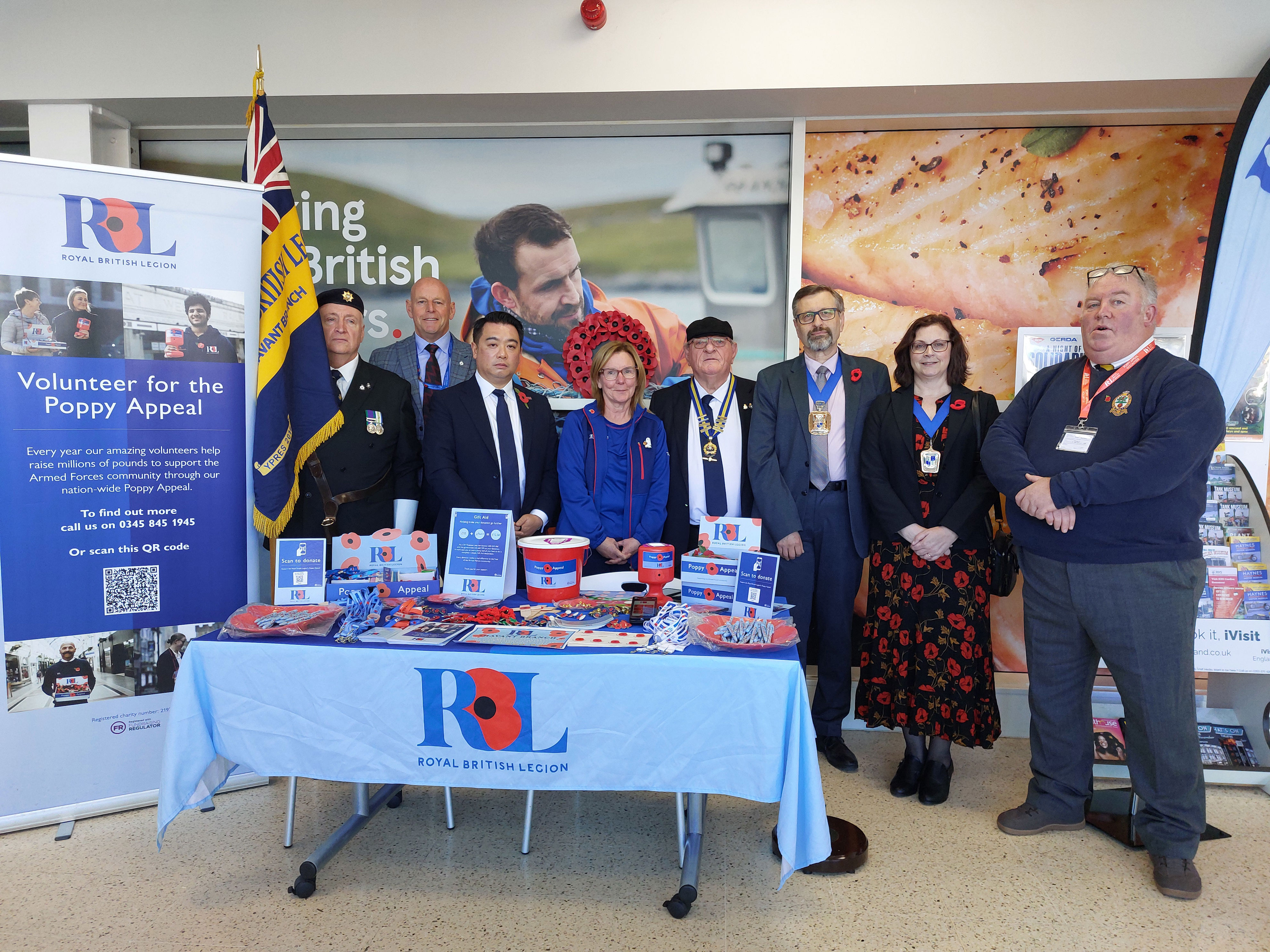 The Royal British Legion's 2026 Poppy Appeal launches in Havant to ...