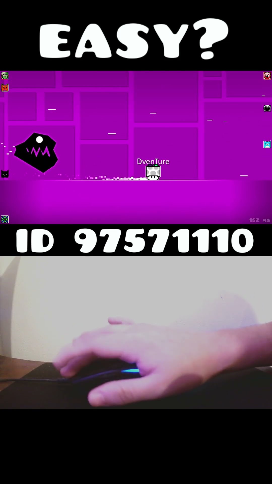 Spam challenge #geometrydash #deluxe12 #deluxe #games #gd