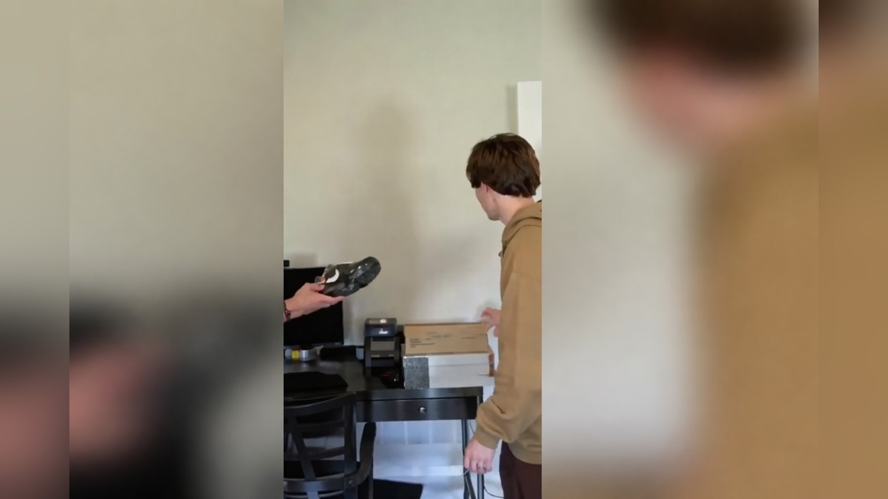 Connor trades one item at a time toward Jordan 1 sneakers
