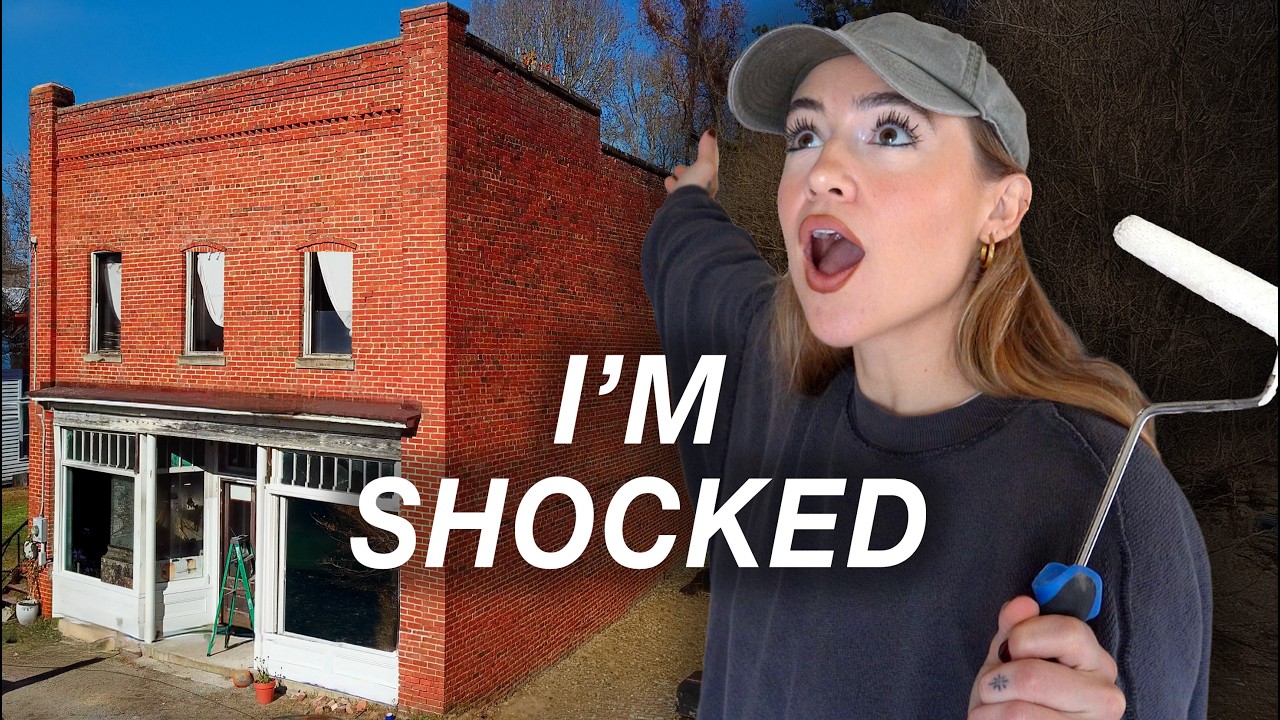 The most drastic change yet in my abandoned general store!