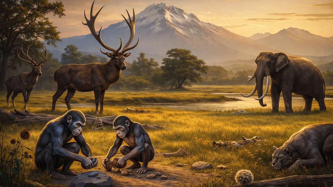 How early human ancestors survived in Africa millions of years ago