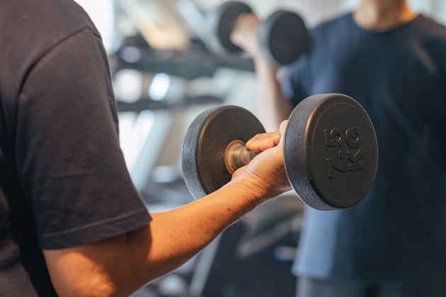I was working out at the gym when 2 men started talking. Then I heard ...