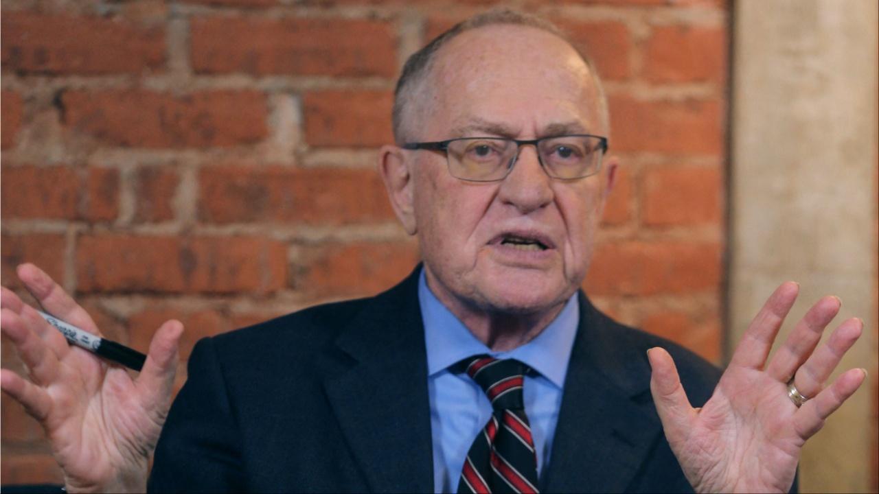 'Horrible, horrible human being': Alan Dershowitz says he hopes Rep ...