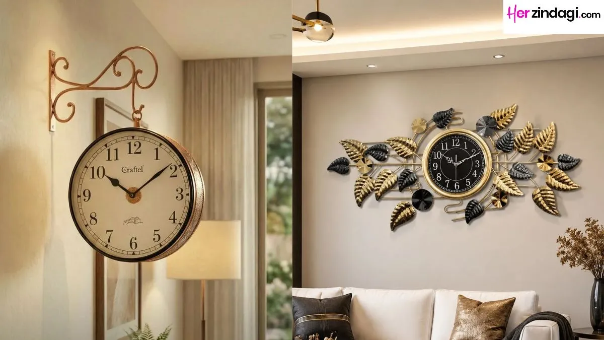 Looking for a quick festive makeover? These 5 designer wall clocks are ...