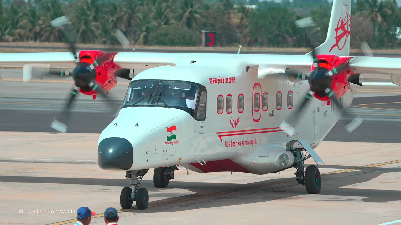 Indian aviation in 4K shows busy airports and aircraft movements