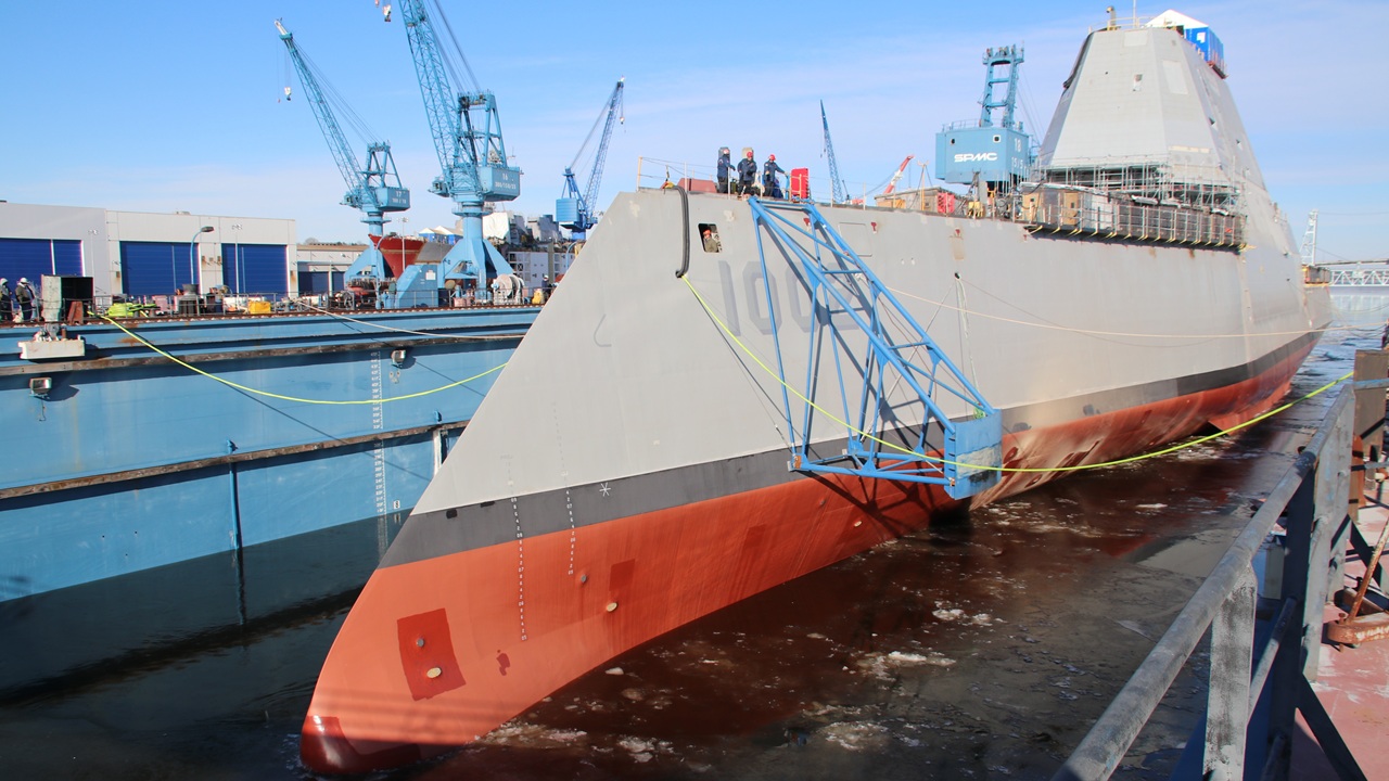 This stealth destroyer just cost the US Navy another $99 million