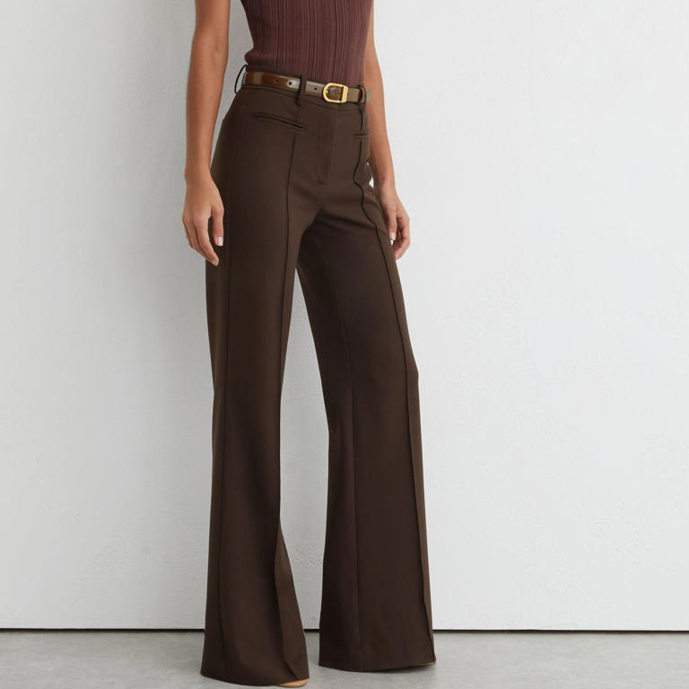 Cat Deeley proves paprika and chocolate are autumn's chicest colour pairing