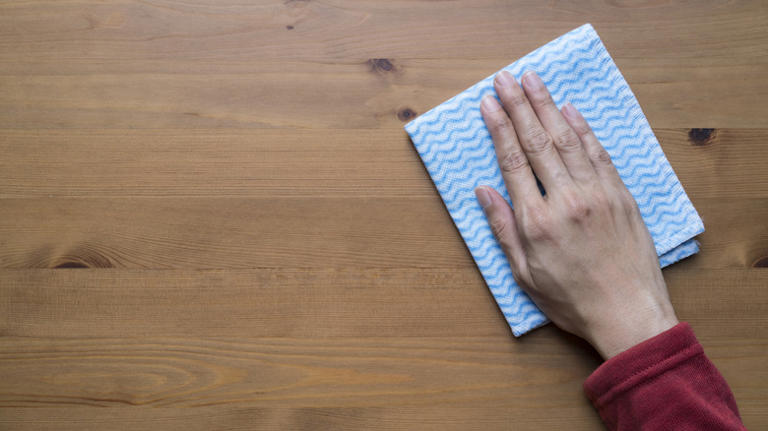 Wooden kitchen table? Here's how to clean it safely and effectively