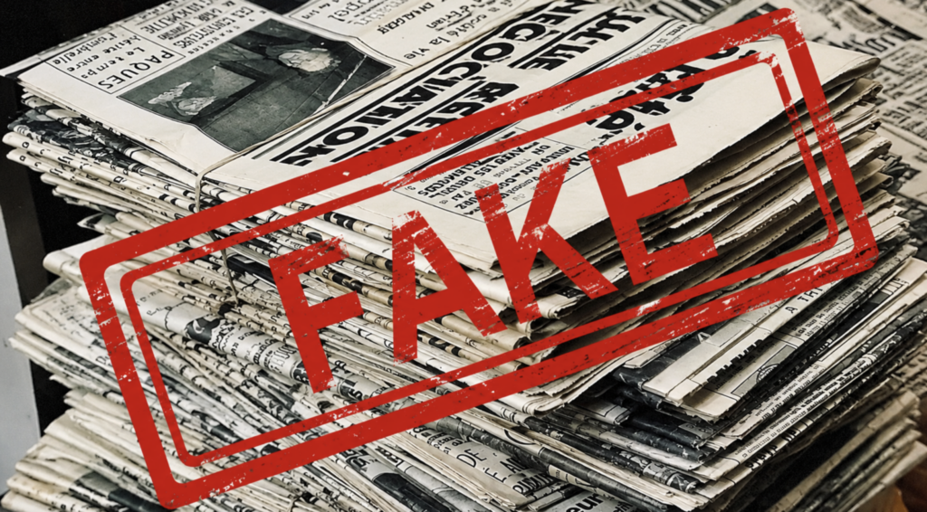 The hidden origin of fake news historians traced back 100 years