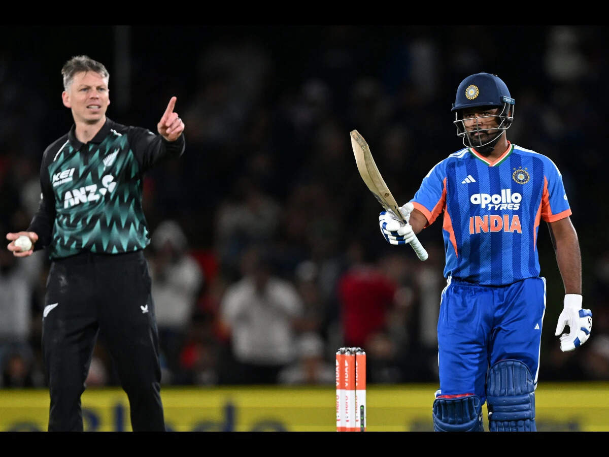 India vs New Zealand 1st T20I: Samson, Dhir seal 4-wicket win for India