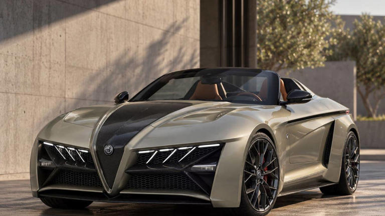 500-hp Alfa Romeo Giulia roadster needs a wealthy backer to reach reality