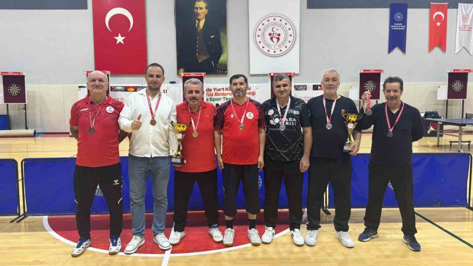 Kamu Spor Oyunları’nda masa tenisi başarısı KBÜ’nün oldu