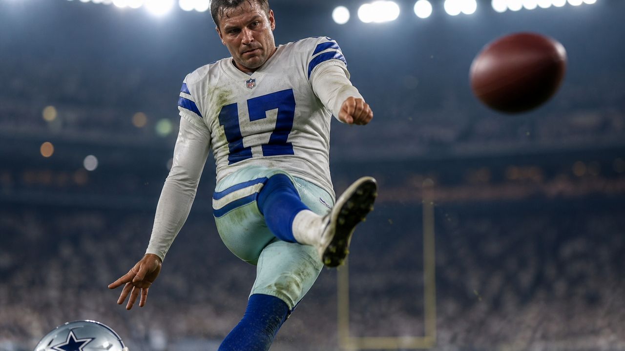 Brandon Aubrey was cut twice from soccer before making NFL history with ...