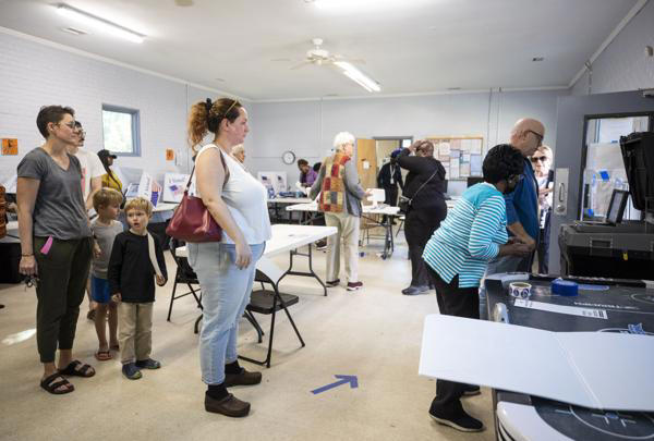 Election 2026 daily: Early voting nears 100k statewide on first day ...
