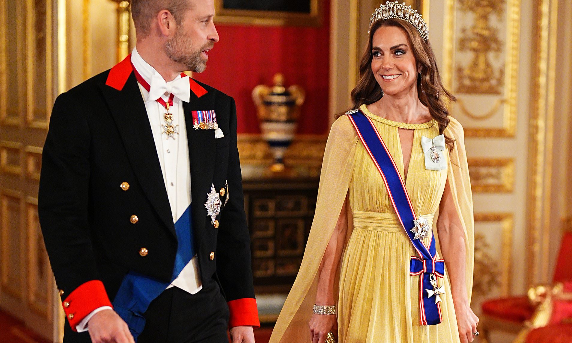 The detail you might have missed from Kate's banquet outfit: The family ...