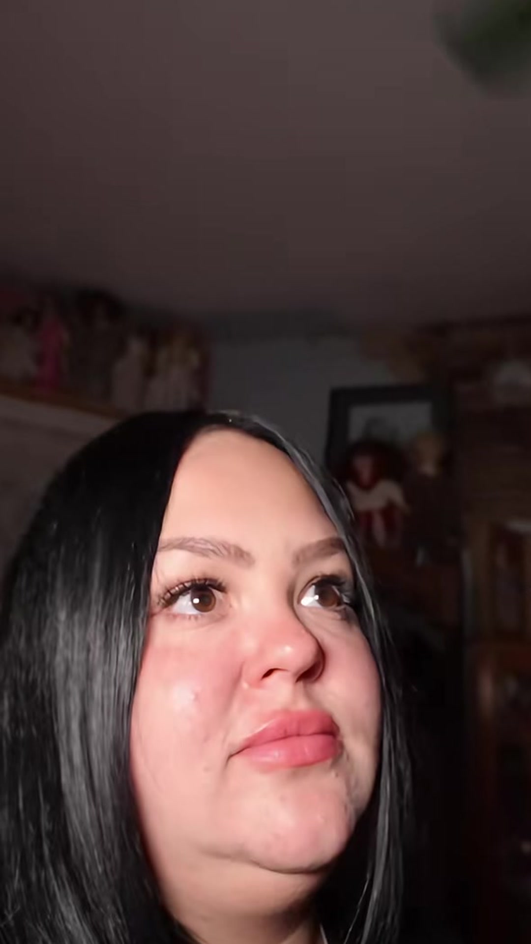 A room full of creepy dolls and an uneasy conversation