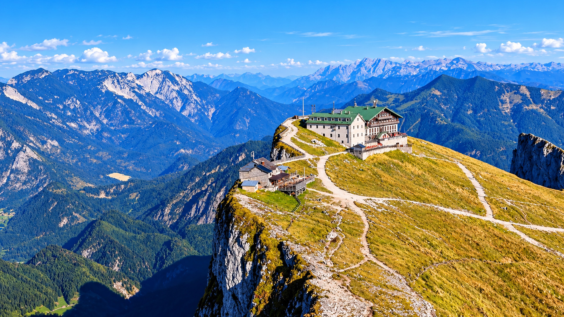 ¿Por qué el Schafbergbahn se ve tan icónico?