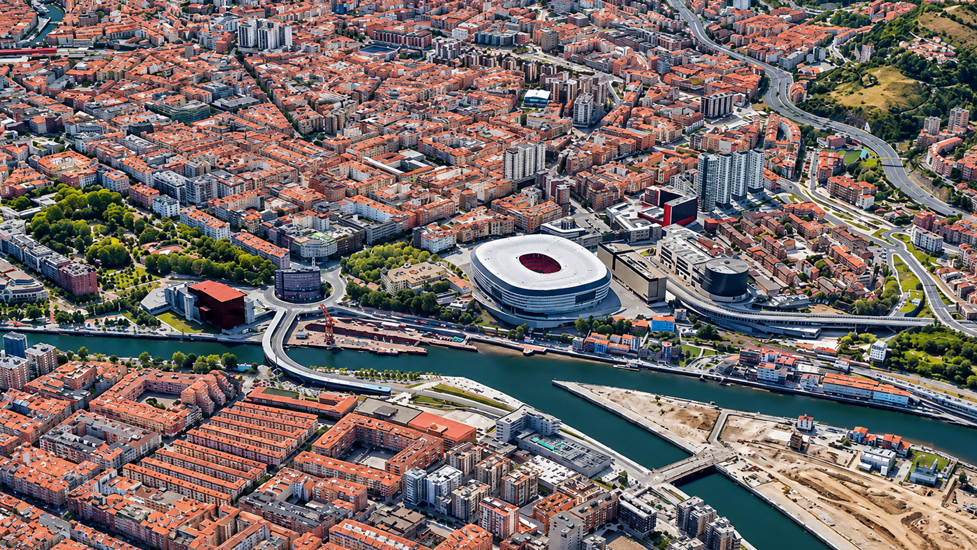 Bilbao shows how modern development fits into an older urban pattern