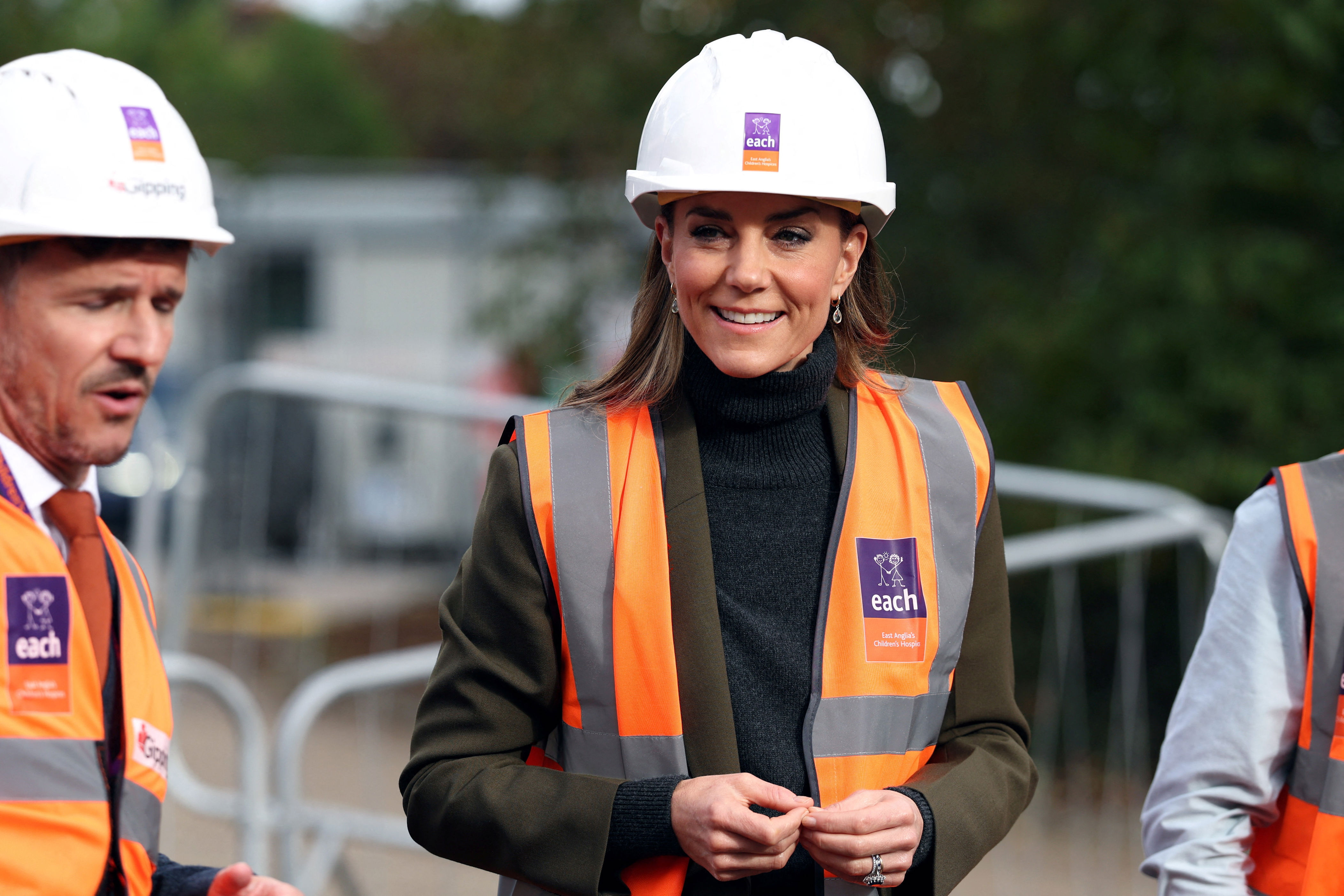 Kate hears of power of music during visit to children’s hospice
