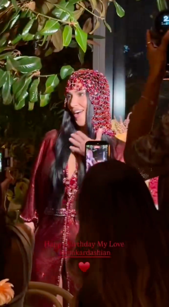 Kim Kardashian doubles down with two chainmail dresses in one night for ...