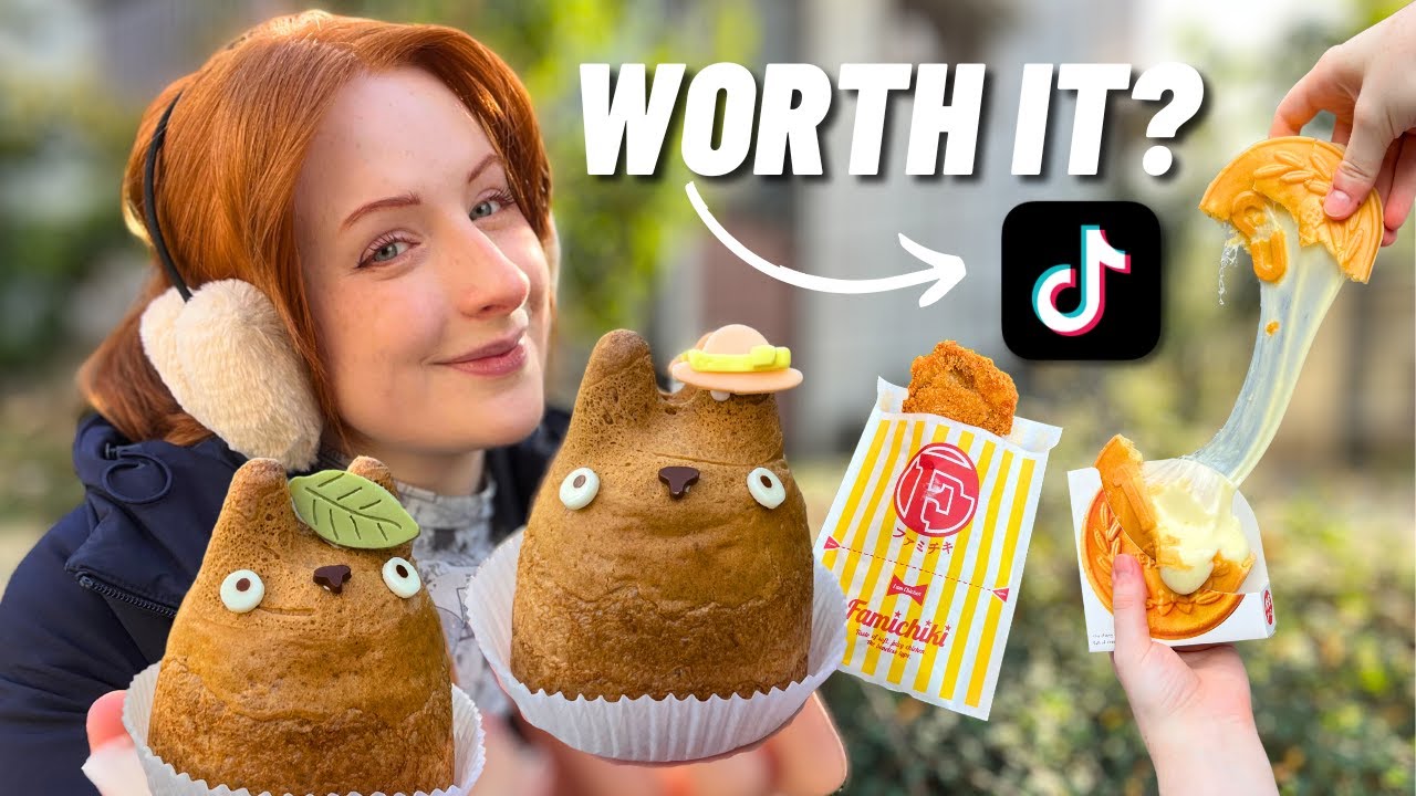 We tried Japan's most viral foods