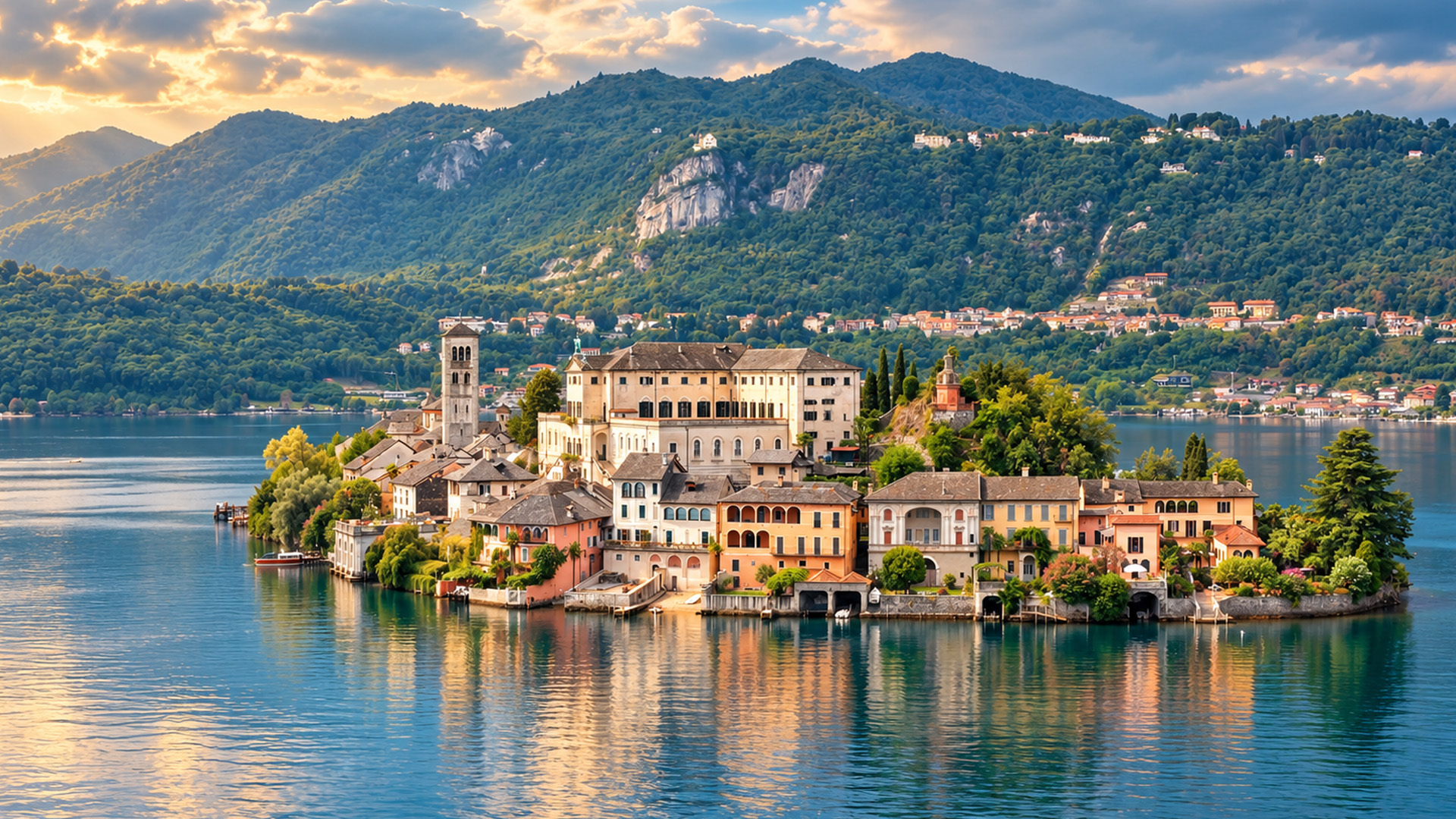 Would you live on this small island in Italy?