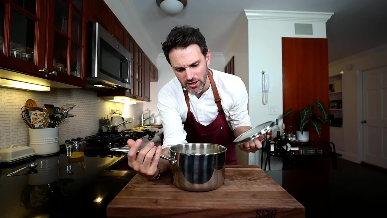 Thomas Keller’s butter-poached lobster cooks gently in warm butter