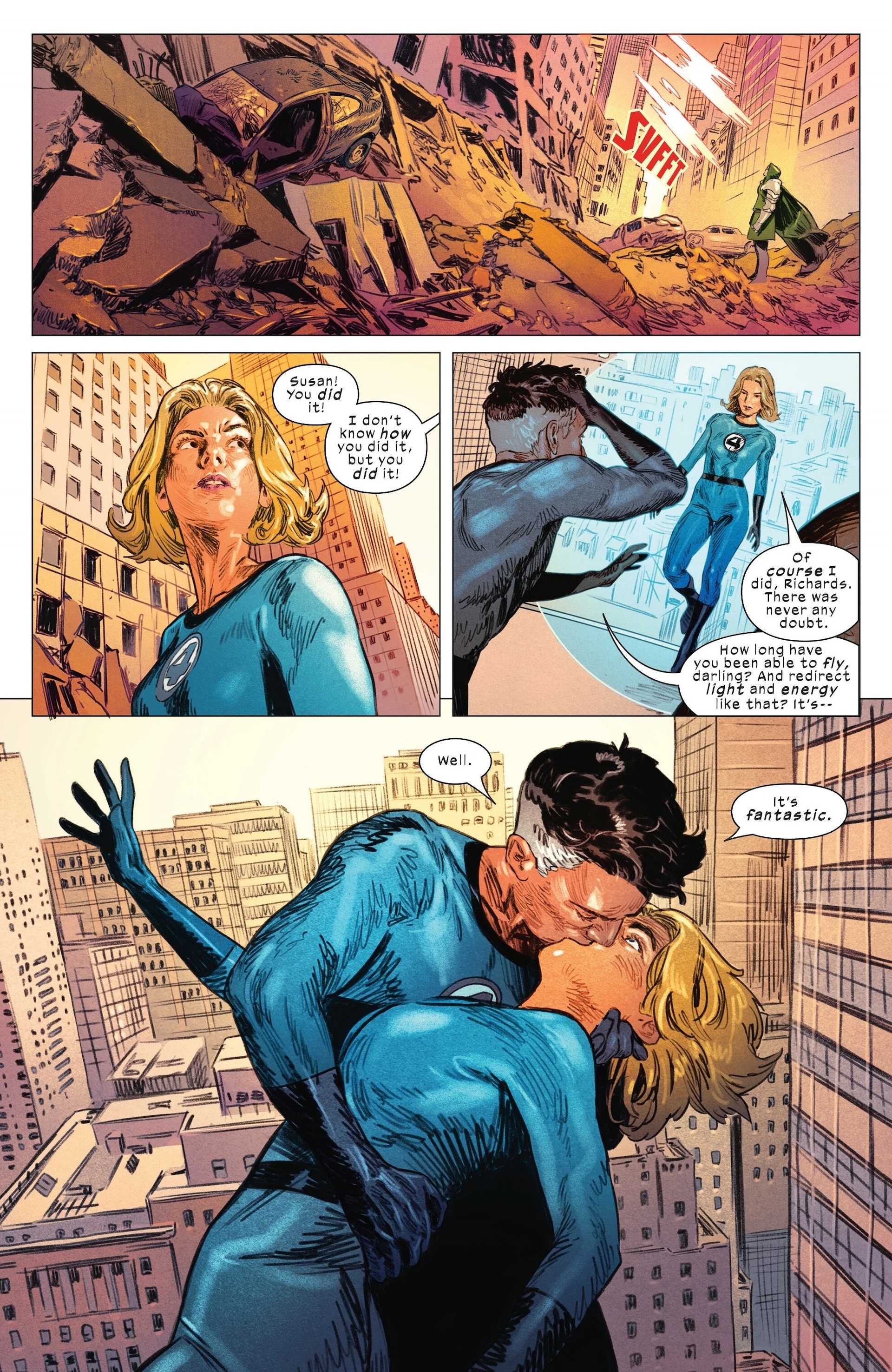 Doctor Doom and Reed Richards finally kiss in Marvel's mainstream lore