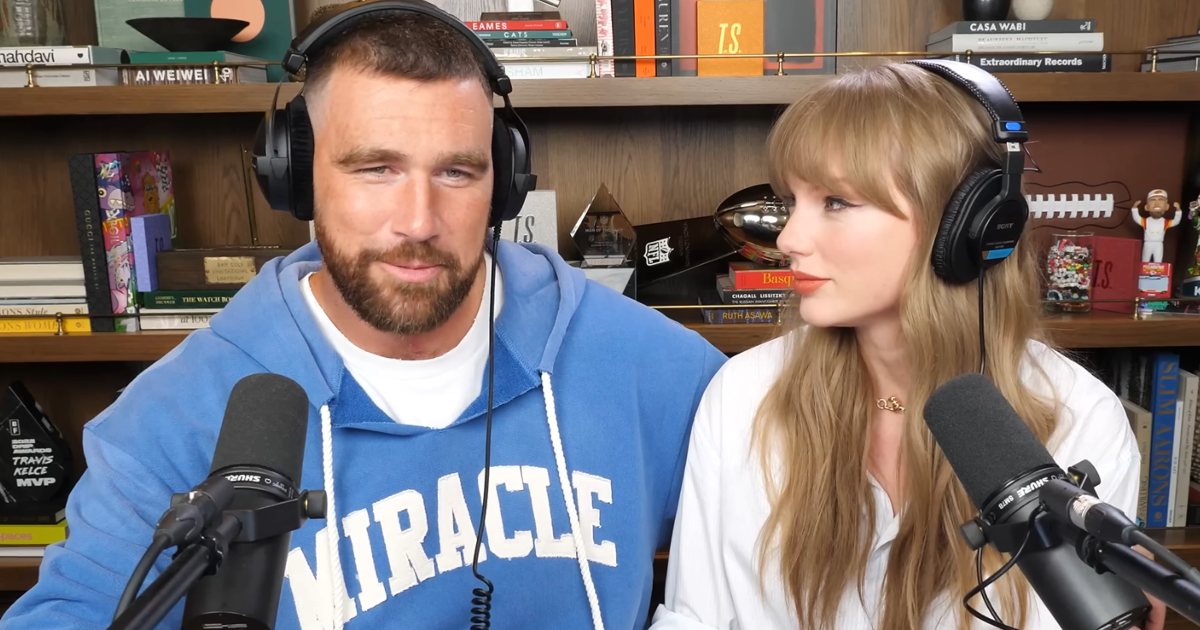 Travis Kelce reveals Taylor Swift’s four-word reaction to Jason’s ...