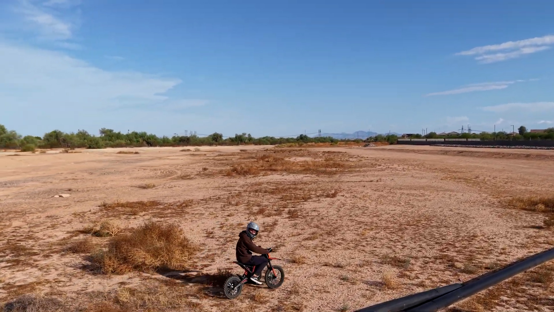 My first ride on the Flydone MT2 electric dirt bike