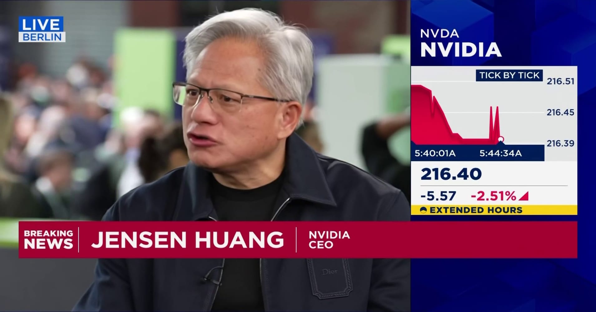 Nvidia's Jensen Huang says demand for neoclouds is off the charts