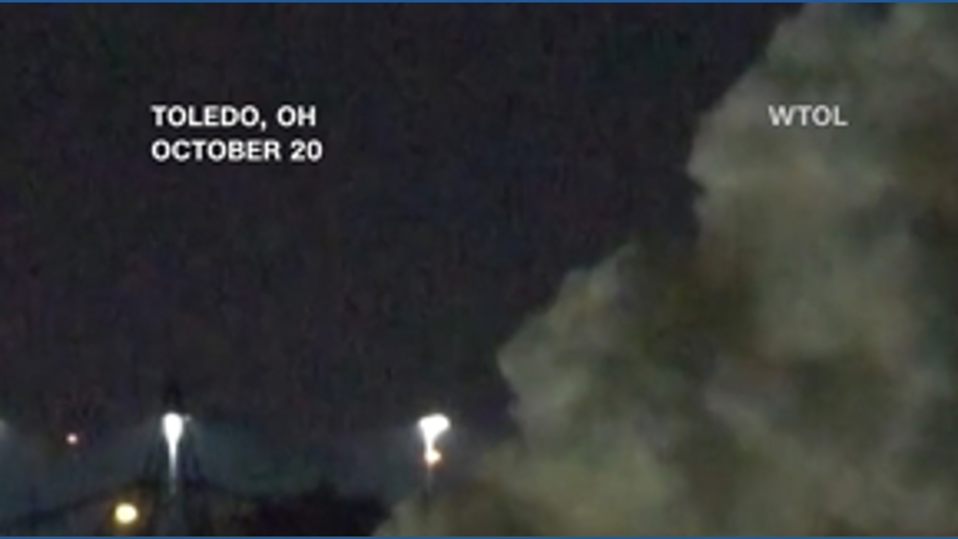 Chemical tank explosion in Toledo, Ohio