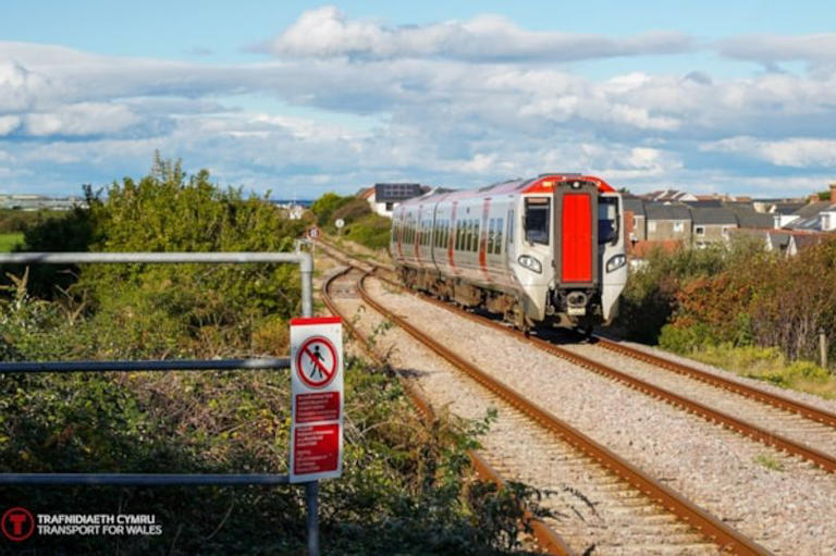 New passenger trains rolled out on rail line serving North Wales