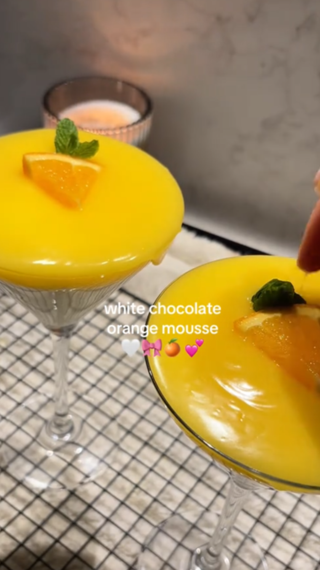 Simple dessert tricks for perfect white chocolate orange mousse