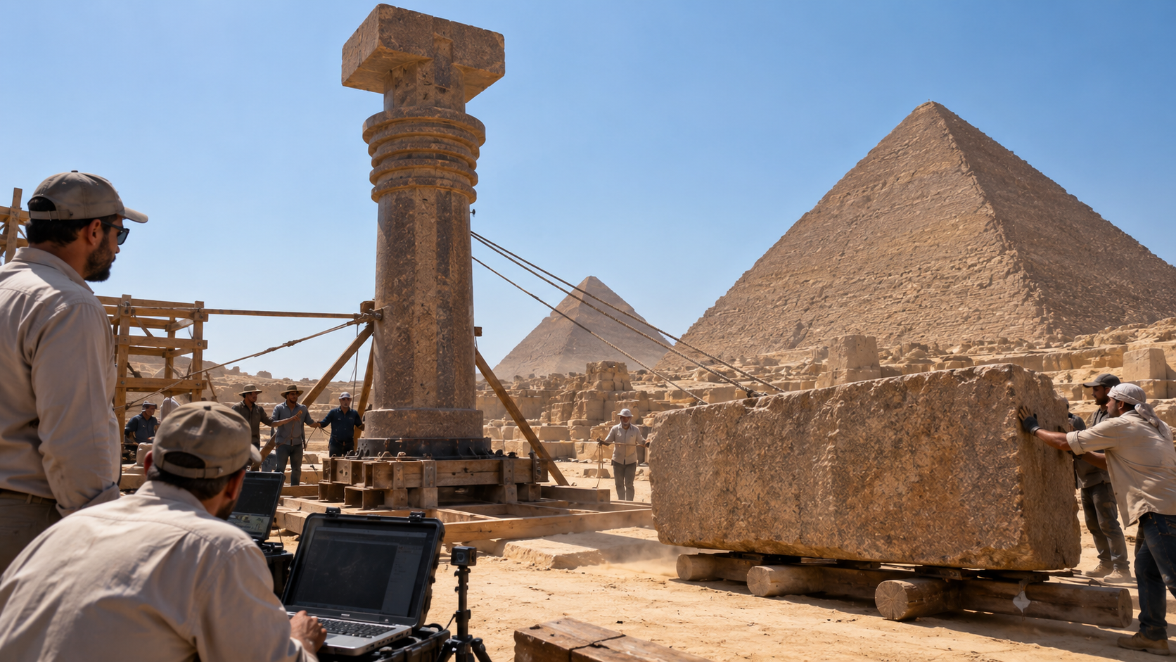 They rebuilt one of ancient Egypt’s strangest symbols… then it started ...