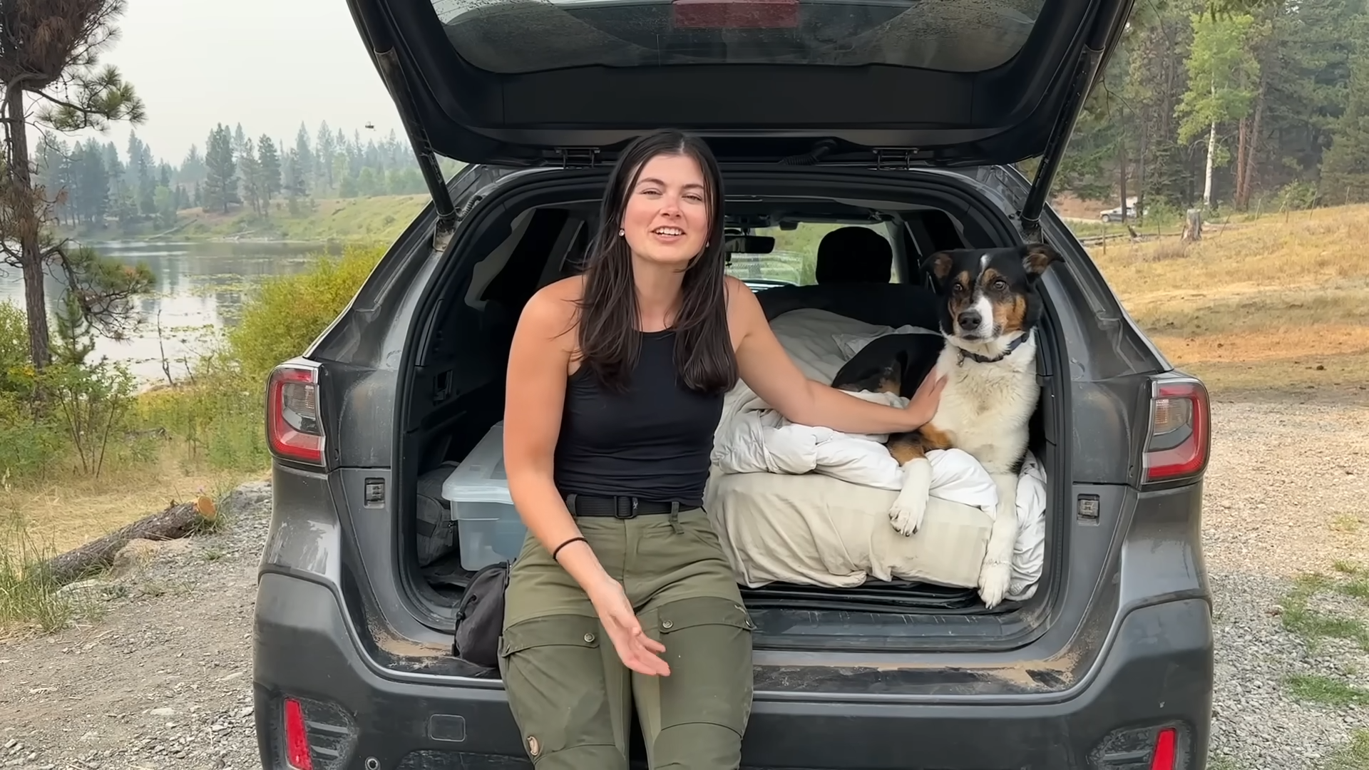 She built a no-build camping setup in her Subaru then found a way to ...