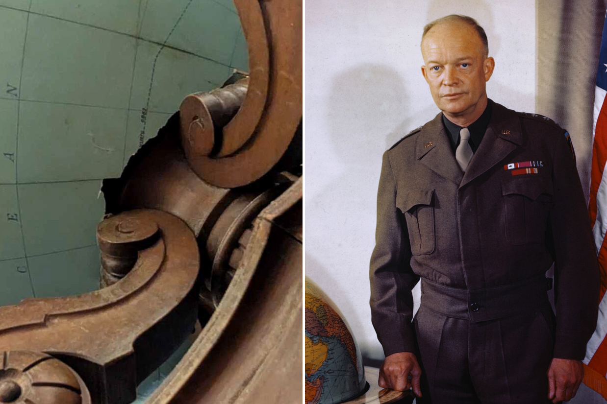 Hegseth wanted Eisenhower's globe for his office. His staff broke it.